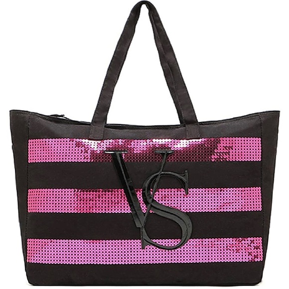 SOLD- VS Victoria's Secret Rhinestone Tote Bag (BNIP) - Picture 3 of 5